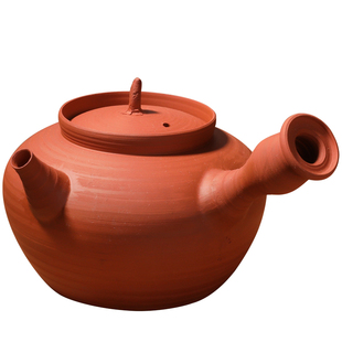 潮州传统水木纯手工拉薄胎砂铫茶锅白泥红泥泡煮茶烧水陶壶玉书煨