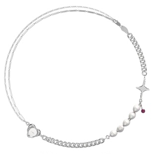 KVKCLOUD 云系列拼接组合项链 白鹿同款原创设计小众轻奢s925