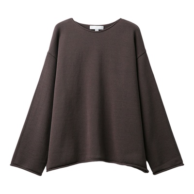 ROW極简【定制真丝棉】CleanFit风松弛慵懒毛衣/背心/半裙三件套