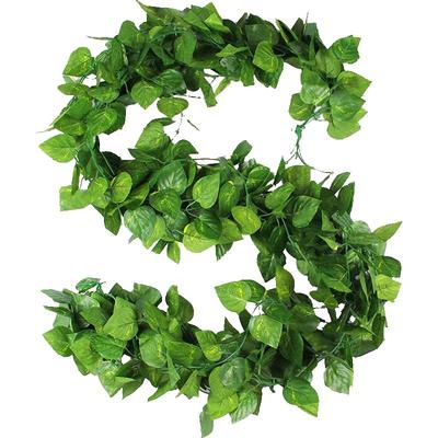 假花仿真藤条葡萄叶塑料植物绿叶