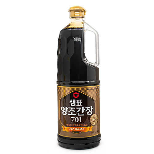 韩国进口膳府酿造701酱油腌制虾蟹烧菜佐餐韩式生抽1.7L/860ml