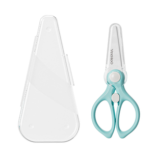 英氏宝宝辅食剪刀婴儿食物剪刀可剪肉便携儿童皓石餐工具刀具专用