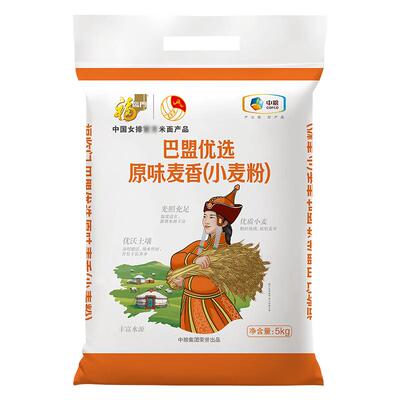 福临门巴盟麦香中筋面粉5kg