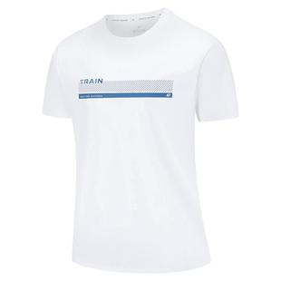 特步男款短袖针织衫2024夏季新款冰丝运动跑步T透气976229010131