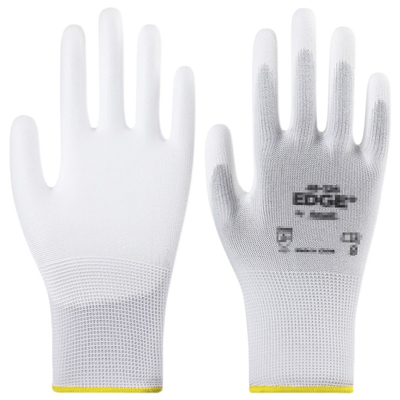 外贸劳保手套pu508尼龙防静电