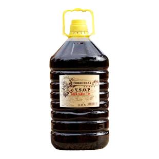 白兰地vsop洋酒5升40度葡萄蒸馏直饮烘焙调酒基酒火焰10斤大桶装