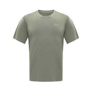 安德玛官方2026新款短袖T恤UA吸湿速干运动户外宽松印花上衣男款