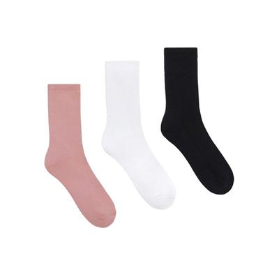 璞履春夏毛圈底三色正装袜