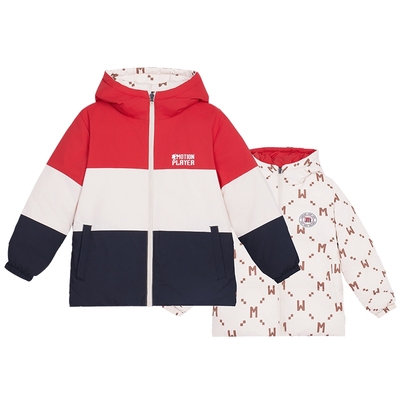 361°童装男童两面穿羽绒服