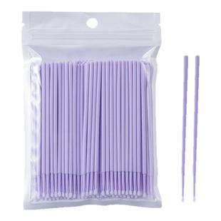 纳米棉签小头极细迷你清洁棉棒画卧蚕眼线卸睫毛多功能棉签掏耳朵