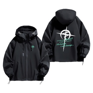 机动高达BANDAI万代战士闪光的哈萨维外套冲锋衣夹克羽绒服鸭绒