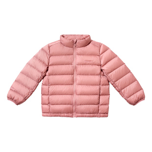 君羽童装羽绒服短款男童女童2025新款冬季轻薄800蓬鹅绒服外套130