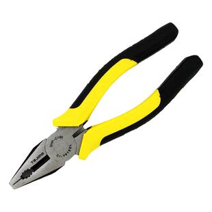 tajima田岛正品工业级老虎钳尖嘴钳斜嘴剪钢丝钳子电工专用高硬度