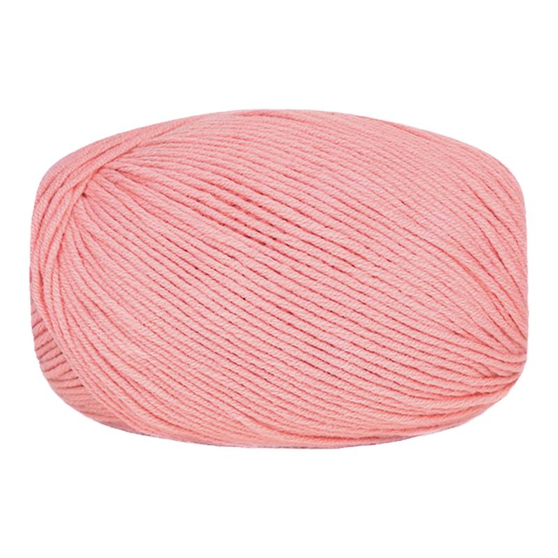 恒源祥四股毛线4股精梳棉牛奶棉毛线团diy毛衣宝宝手工编织材料W