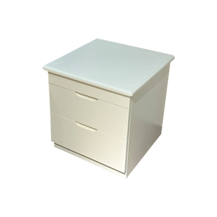 简约卯榫结构床头柜简约新中式实木大容量保险储物床边柜可藏钱