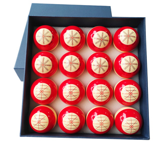 MANDUN曼盾大号红白母球美式黑八十六彩训练白球57mm标准国标球子