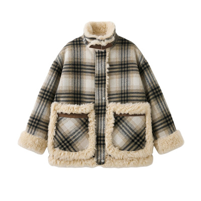 300斤特大码休闲学院风棉衣棉袄