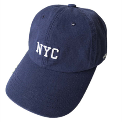 0经典纯棉进口年春夏nyc鸭舌帽子