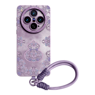 葫芦GGUU适用vivox300pro手机壳x300新款x300ultra保护x300s套x200pro全x200包女vivo硅胶x100腕带x90挂绳pro