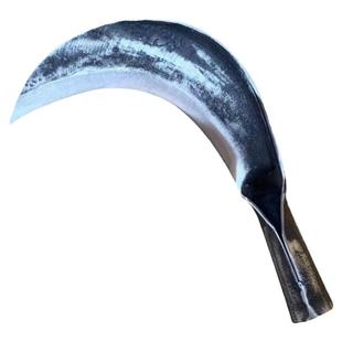 纯手工锻打镰刀割草刀老式廉刀砍割两用镰农用锰钢砍柴刀镰割玉米