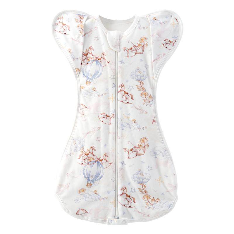 欧孕新生婴儿防惊跳睡袋宝宝投降式襁褓四季通用睡觉防踢神器秋冬