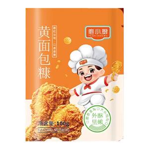 金黄色的面包糠家用油炸香酥炸香蕉脆皮炸鸡裹粉面包屑大颗粒商用