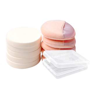 粉扑化妆师专用影楼干湿两用超大号勾扑手海绵圆形定妆粉底遮瑕膏