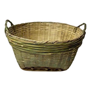 鸡蛋小箩筐手工竹编提篮篼粮食把竹筐收纳篓筐簸箕家用箩筐竹篓筐