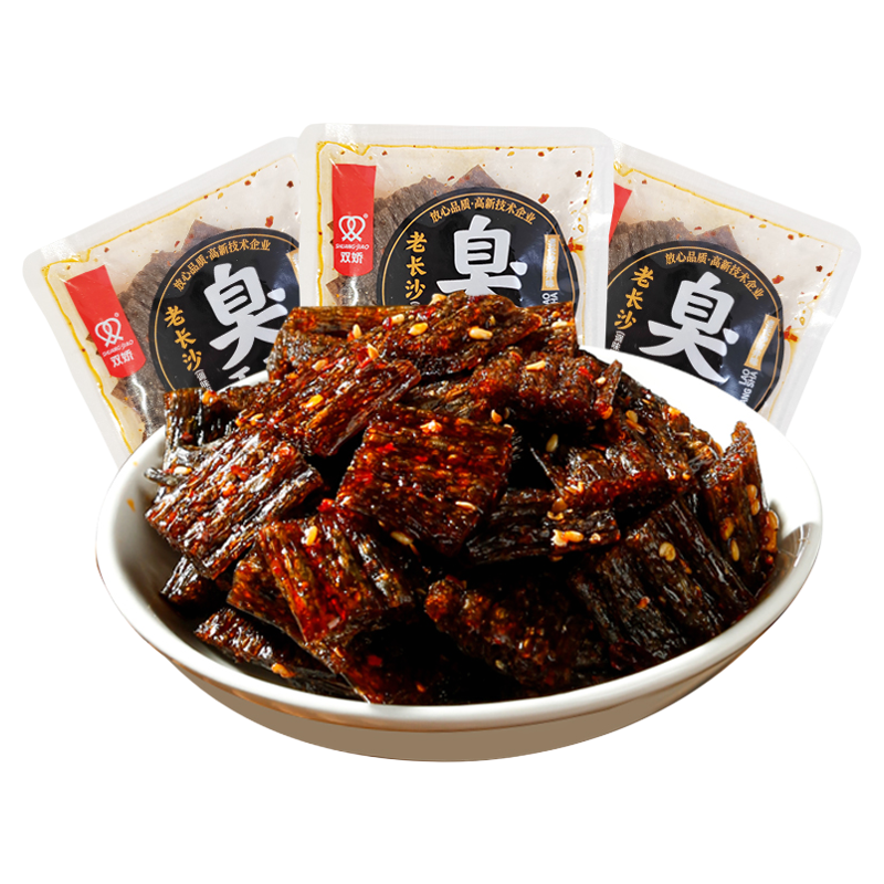双娇臭干子辣条老长沙麻辣辣棒休闲零食大礼包特产湖南特产