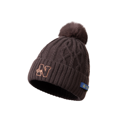 小帆船冬季新款毛球毛线帽