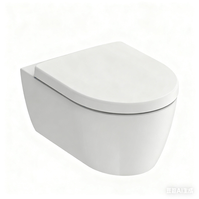 吉博力艾珂2.0壁挂马桶漩流冲水