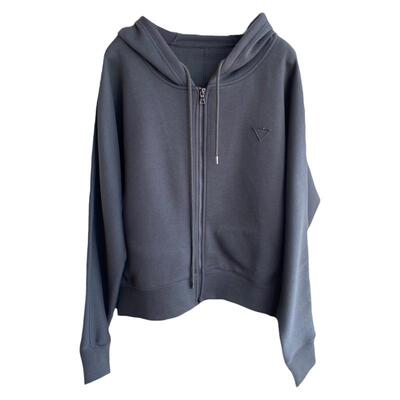 AMR UU◆好穿到爆 高品质五明治空气层面料减龄连帽卫衣女秋新款