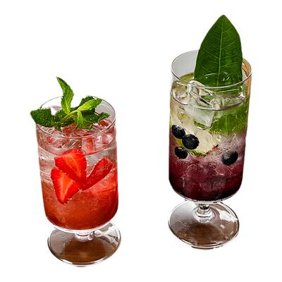 直筒杯冷饮杯鸡尾酒饮品杯玻璃杯