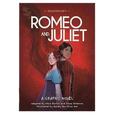 现货 英文原版 莎士比亚的《罗密欧与朱丽叶》（图像小说系列） Shakespeares Romeo and Julie