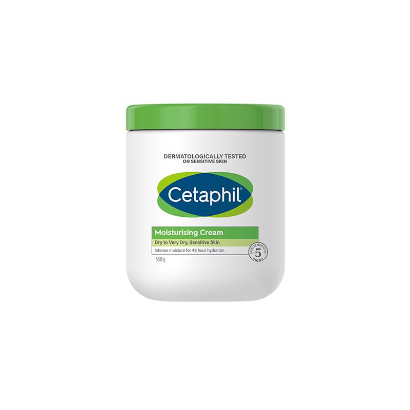 【自营】Cetaphil/丝塔芙大白罐舒润保湿霜550g温和长效保湿滋润