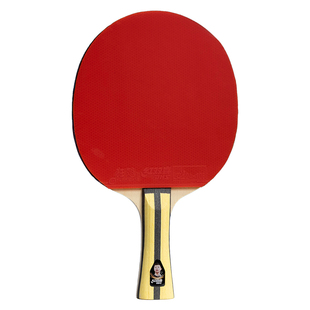 红双喜乒乓球拍四星狂飙专业级H4002横拍H4006直拍4星兵乓单双拍