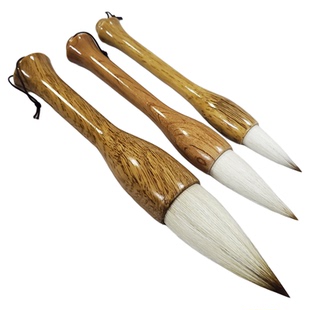 抒写大字兼毫毛笔斗笔大中小号短杆短峰抓笔狼毫对联福字国画毛笔