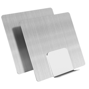 不锈钢隔板托免打孔层板托固定器承重衣柜分层支撑橱柜免钉三角架