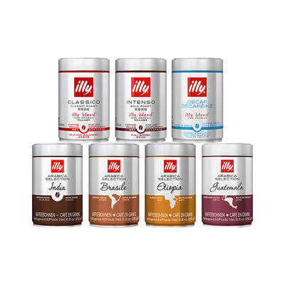意利illy原装进口咖啡深度烘焙