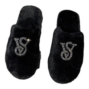 新款秋冬保暖棉拖鞋室内地板厚底情侣家居鞋居家软底防毛毛拖鞋女