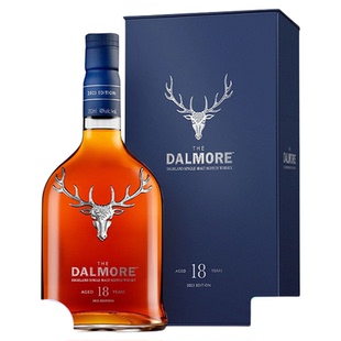 Dalmore大摩18年700M 忌苏格单一麦芽威士忌海外原瓶进口洋酒礼盒