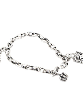 银势男女925银ins酷潮风韩版手链