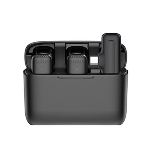 充电仓无线领夹麦克风智能降噪直播Vlog收音录音高音质迷你小话筒