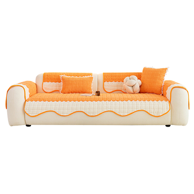 秋冬2025新款沙发垫毛绒坐垫套罩