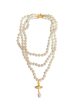 「薇薇安」西太后多层珍珠项链