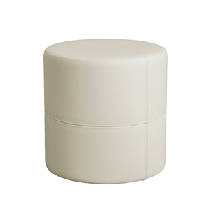 简约入户门口换鞋凳卧室梳妆台书桌凳餐饮商用沙发茶几凳皮圆墩子