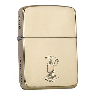 正版Zippo打火机1941复刻18k经典之宝标志zppo煤油收藏情人节送礼