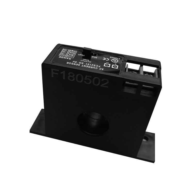 感通牌0-5-10V 4-20ma模拟量输出无源电流变送器传感器开合式开关