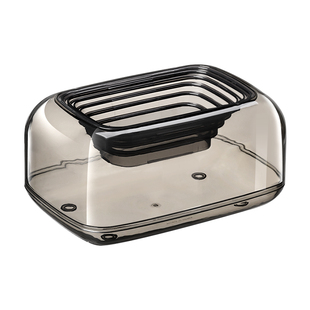 日本自动下沉式纸巾盒客厅高档创意轻奢高级感黑色卧室床头抽纸盒