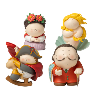 大美术馆 大艺术家摆件拿破仑工位桌面车载创意手办生日礼物男女